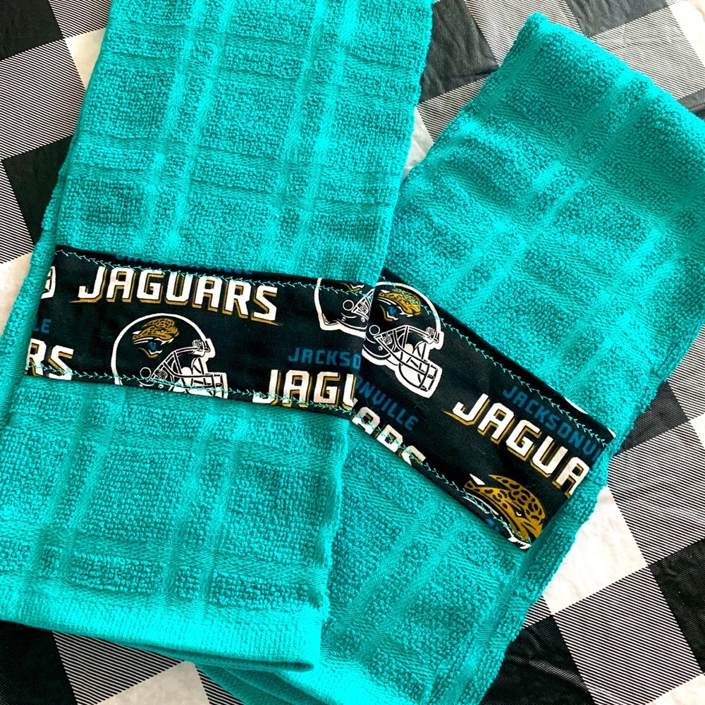 Jacksonville Jaguar Kitchen Hand Towel Set